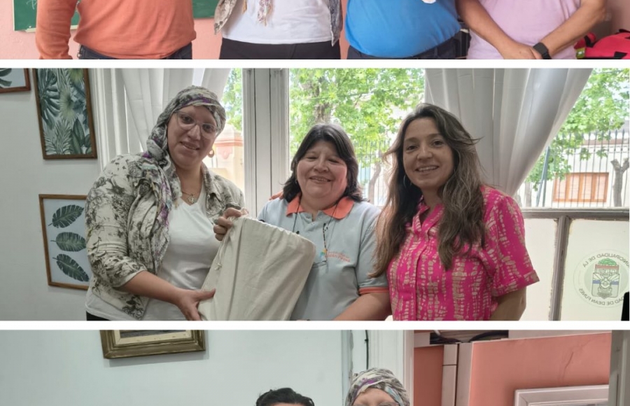 ENTREGA DE RECONOCIMIENTOS Y ELEMENTOS DE TRABAJO PARA DEFENSA CIVIL