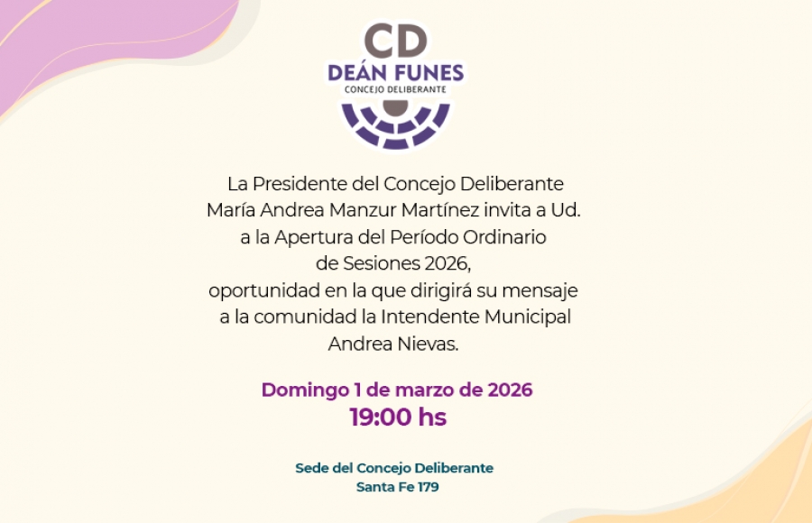 APERTURA DE PERIODO ORDINARIO DE SESIONES 2026
