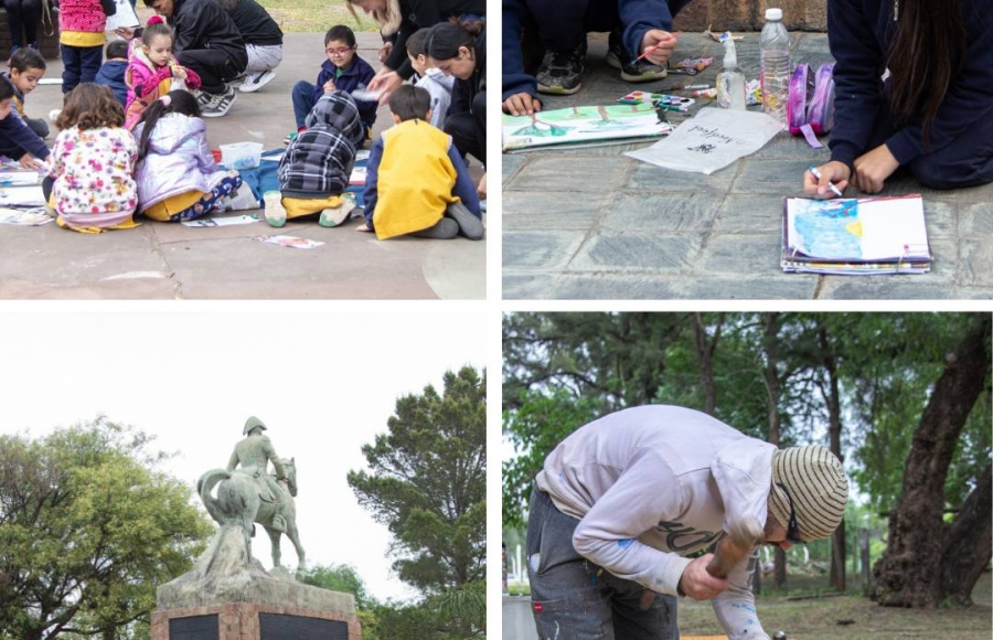 ENCUENTROS DE PINTURES Y ESCULTORES EN DEÁN FUNES