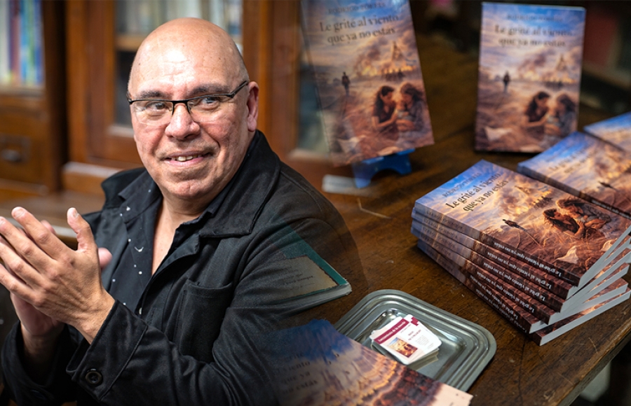 Se presentó la novela histórica “Le grité al viento que ya no estás” en la Biblioteca Mariano Moreno