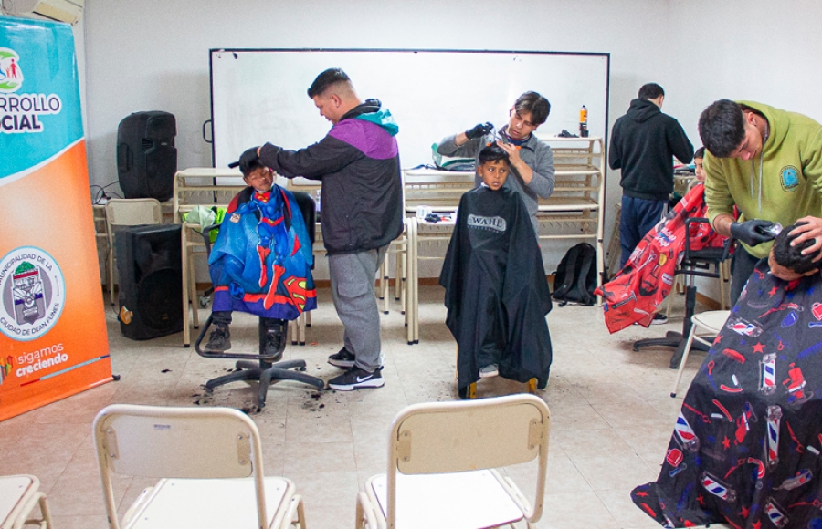 JORNADA SOLIDARIA – “UN CORTE, UNA SONRISA”