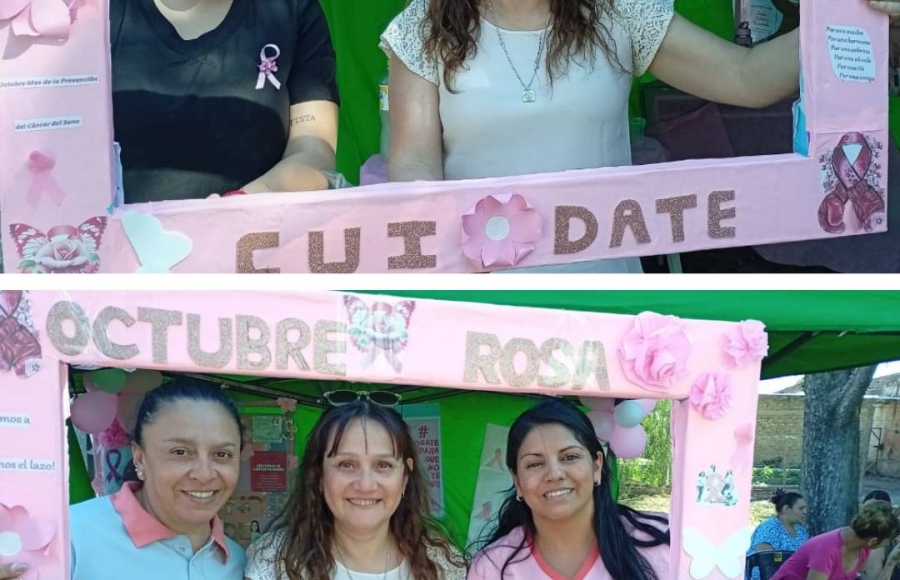 OCTUBRE ROSA EN BARRIO KM 2