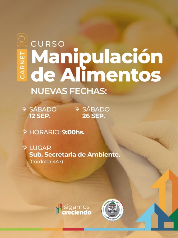 Carnet de manipulador de alimentos