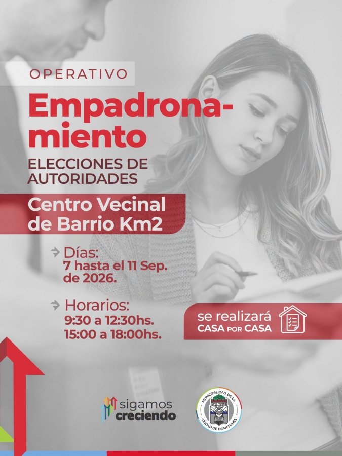 Empadronamiento Barrio km2