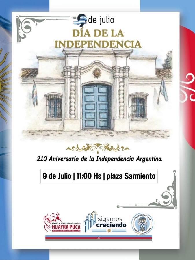 210° ANIVERSARIO DE LA INDEPENDENCIA