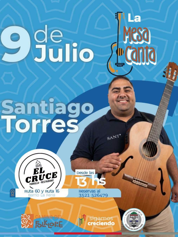 SANTIAGO TORRES EN LA MESA CANTA