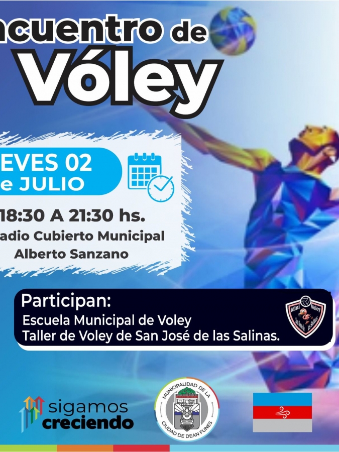 ENCUENTRO DE VÓLEY EN DEÁN FUNES
