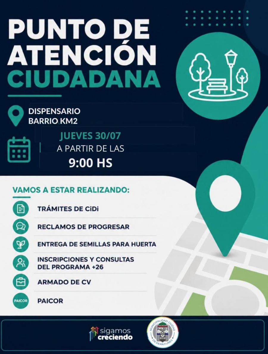 PUNTO DE ATENCIÓN CIUDADANA EN DISEPENSARIO BARRIO KM 2