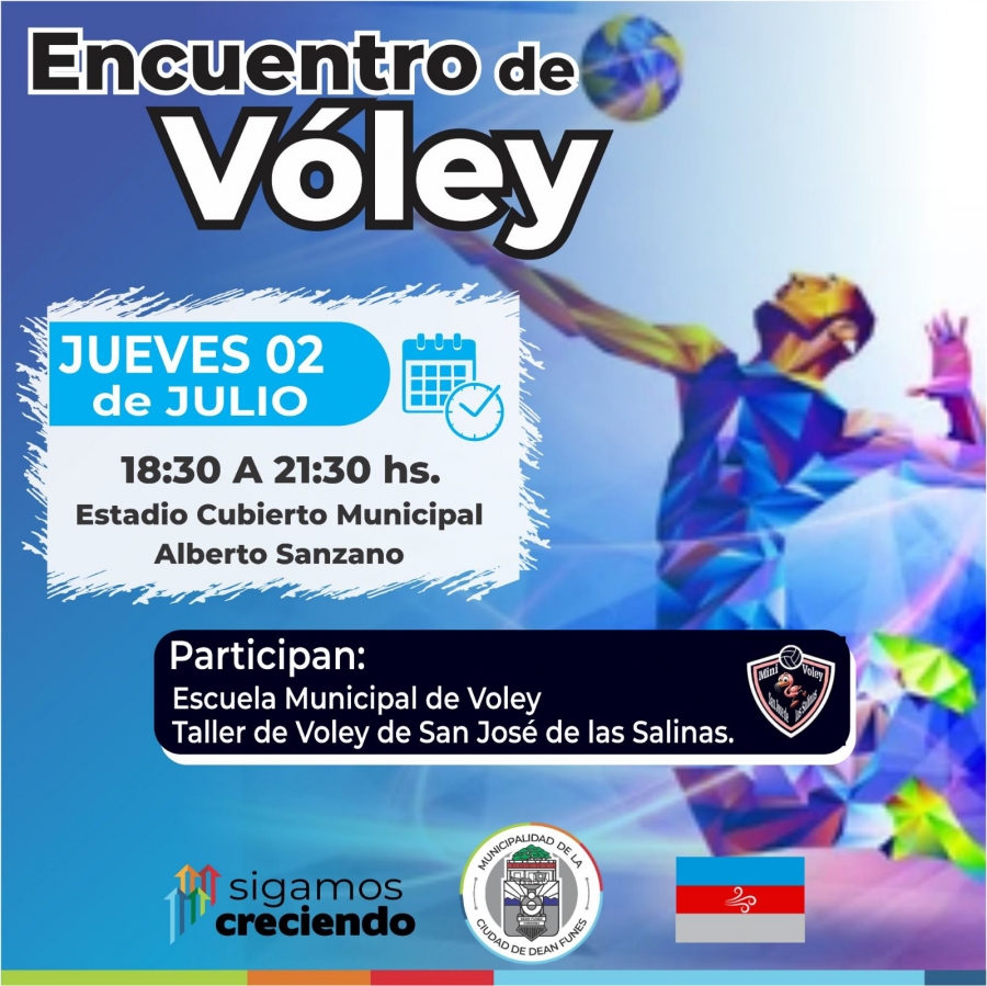ENCUENTRO DE VÓLEY EN DEÁN FUNES