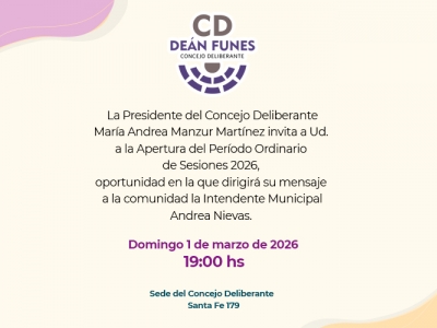 APERTURA DE PERIODO ORDINARIO DE SESIONES 2026