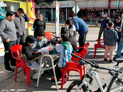 MUNI MUNDIAL EN PLAZA SARMIENTO