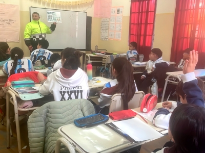 TALLER SOBRE NORMAS DE COMPORTAMIENTO Y SEÑALIZACIÓN VIAL
