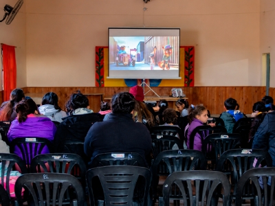CINE EN BARRIO PARQUE LIBERTAD