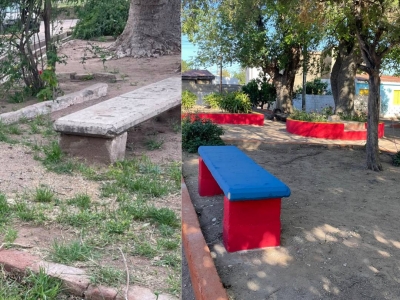 MEJORAS DE ESPACIOS VERDES EN BARRIO PARQUE LIBERTAD