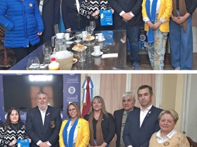 REUNIÓN CON INTEGRANTES DEL ROTARY CLUB INTERNACIONAL