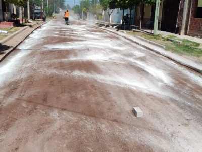 MEJORAS EN EL BARRIO VILLA MOYANO